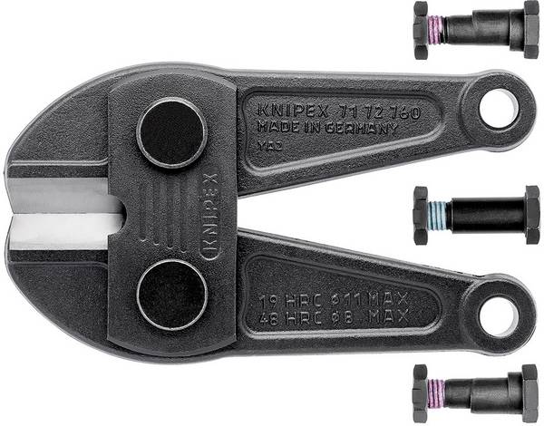 Knipex  Tête de coupe pour coupe-boulons   Adapté pour marque (coupe-boulons): Knipex 71 72 760