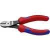 Pince coupante diagonale à forte démultiplication avec facette Knipex 74 02 140 140 mm 1 pc(s)