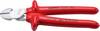 Pince coupante diagonale à forte démultiplication avec facette Knipex 74 07 250 250 mm 1 pc(s)