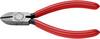 Pince coupante diagonale avec facette Knipex 76 01 125 125 mm 1 pc(s)