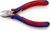 Pince coupante diagonale sans facette Knipex 76 22 125 125 mm 1 pc(s)