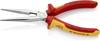 Knipex 26 16 200 VDE Pince plate à becs ronds droite Acier électrique Vanadium 200 mm