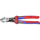 Pince coupante diagonale à forte démultiplication avec facette Knipex 74 02 250 250 mm 1 pc(s)