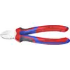 Pince coupante diagonale avec facette Knipex 70 05 180 180 mm 1 pc(s)