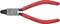 Pince à bec pointu KNIPEX en acier chrome-vanadium, adaptée aux tâches de préhension et de coupe, fabriquée en Allemagne.
