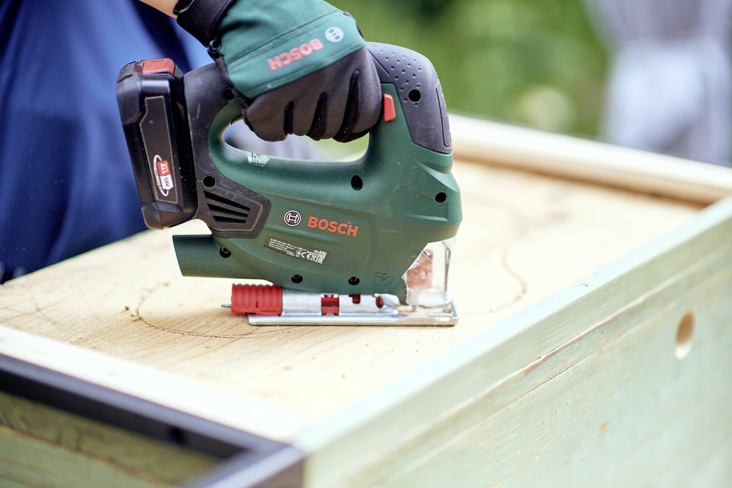 Bosch Home and Garden PST 18 LI Scie sauteuse pendulaire sans fil 0603011002 sans batterie 18 V-8