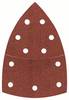 Feuille abrasive pour ponceuse Multi avec bande auto-agrippante, perforé Bosch Accessories 2608607410 Grain 180 (L x l) 102 mm x 62.93 mm 10 pc(s)