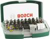 Jeu d'embouts Bosch Accessories PROMOLINE 2607017063 32 pièces vis à fente, cruciforme Phillips, vis Pozidriv, 6 pans intérieurs, 6 pans BO, 6 pans intérieurs (TX)