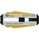 Dénudeur ajustable d'une capacité de Ø 0,25 - 0,80 mm C.K. 330013