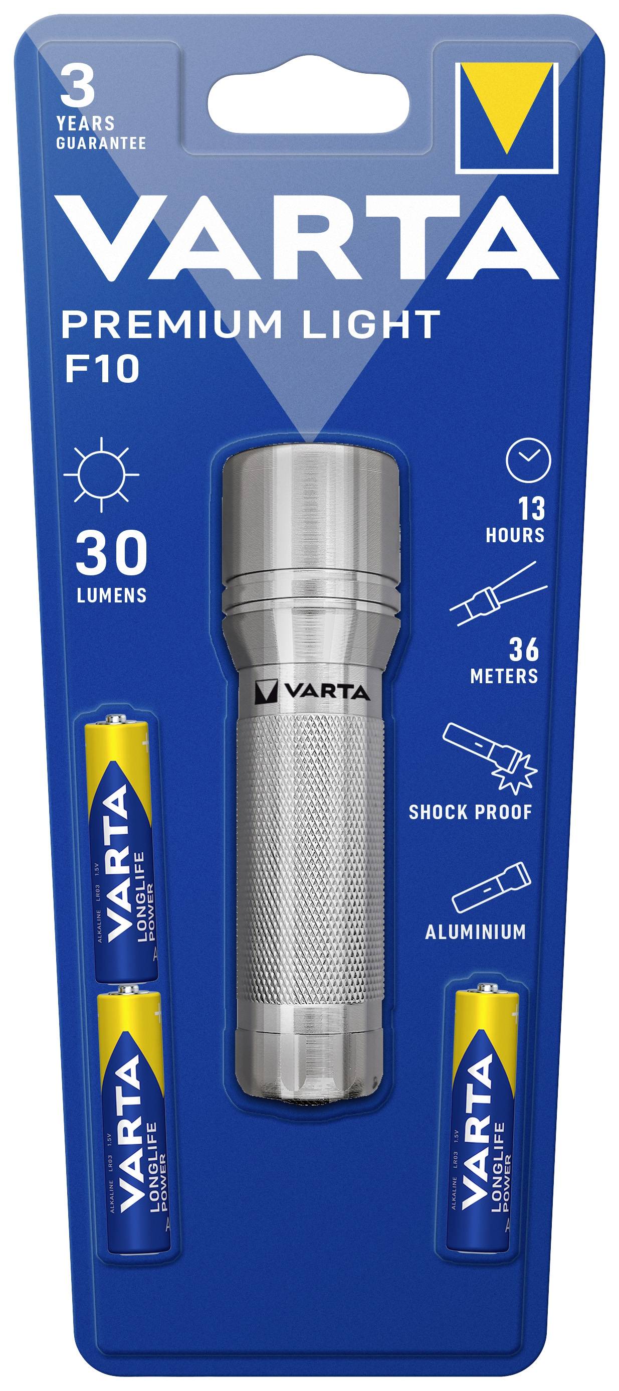 Varta Premium Light F10 LED Mini lampe de poche à pile(s) 30 lm 13 h 87 g-2