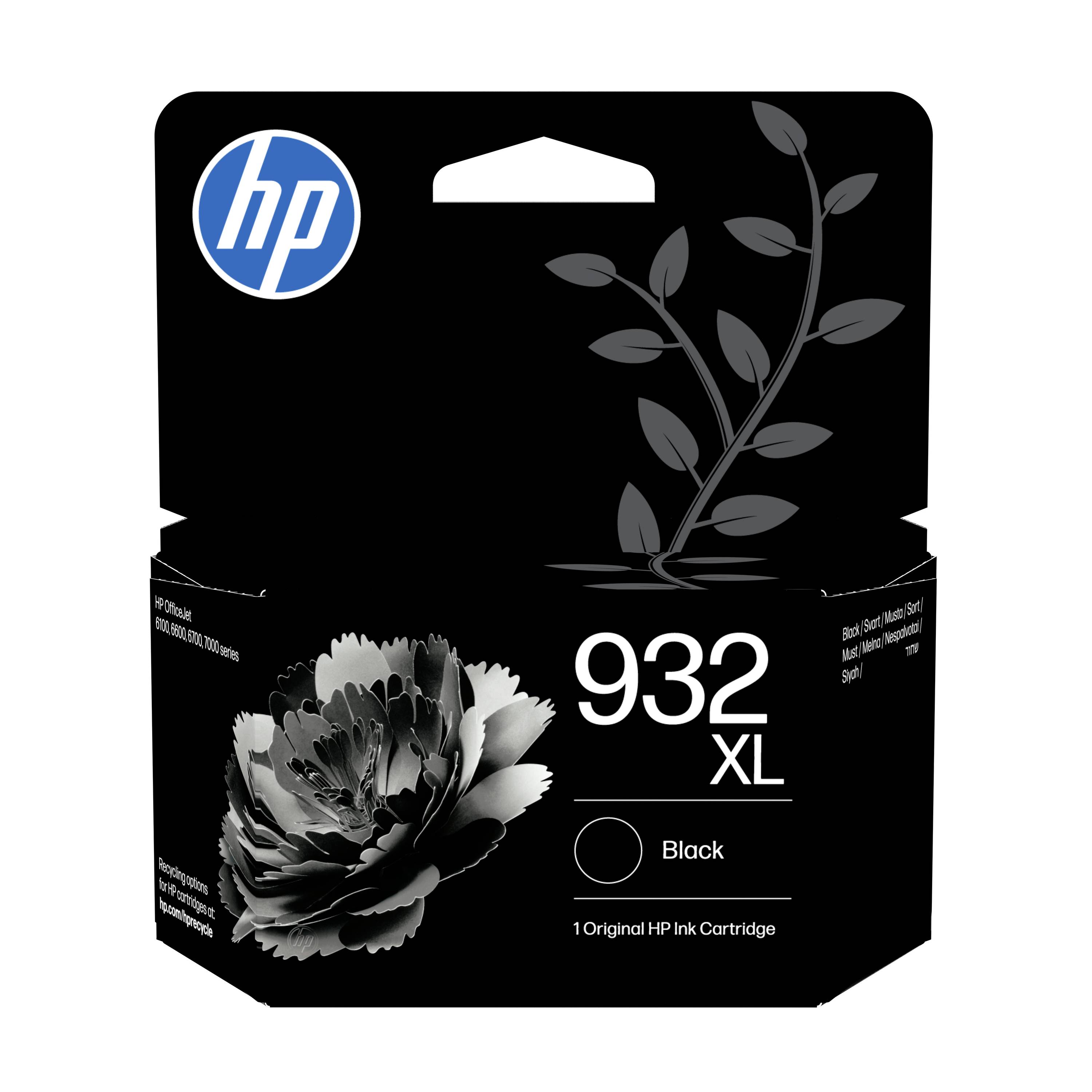 HP Encre 932XL d'origine noir CN053AE Encre