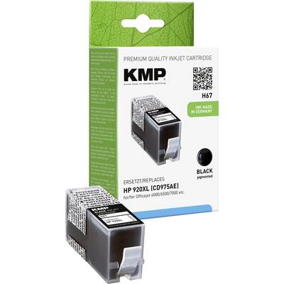 KMP Encre remplace HP 920XL, CD975AE compatible  noir H67 1717,0051