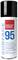 Spray nettoyant de surface 'Kontakt Chemie Surface 95'. Étiquetages en allemand, anglais, français, néerlandais, espagnol, polonais.