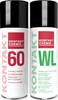 Nettoyant de contacts Kontakt Chemie KONTAKT 60 / KONTAKT WL 1 set