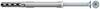Fixation pour cadres SXR Fischer 046264, 10 x 100 T, nylon 10 mm, x50