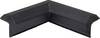 Protection d'angle TRAPEZE Angle intérieur 2 côtés noir autocollante Moravia 422.18.012