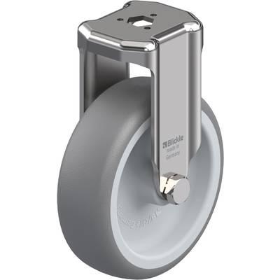 Roulette de guidage industrielle en métal avec roue grise, adaptée aux applications dans des environnements exigeants. Fabrication de haute qualité.