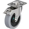 Roulettes fixes pour charges lourdes Modèle (général) Roulette Stop Fix 125 mm Blickle LEX-POEV 125KAD-FI-SG (LEX-POEV 125KD-FI-SG)