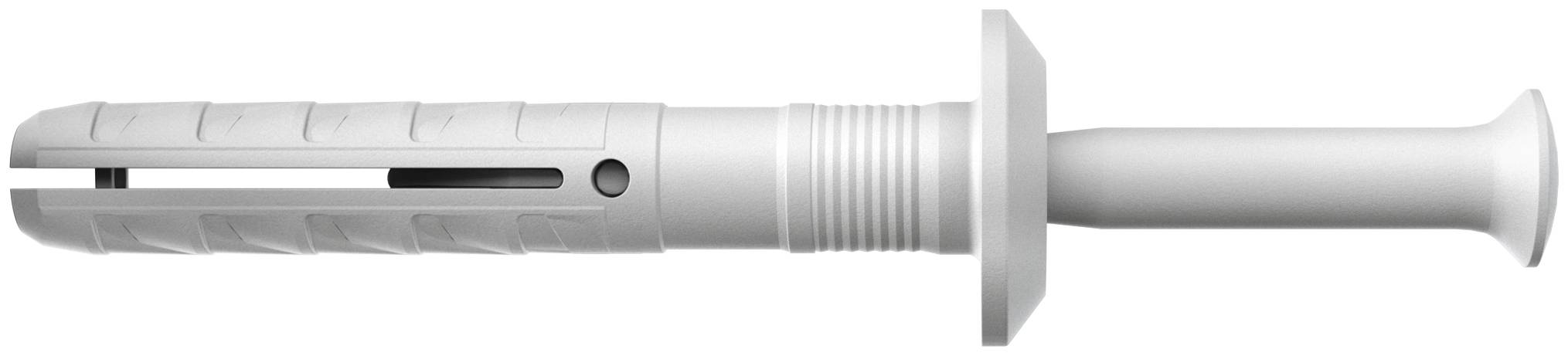 Illustration d'une seringue médicale en plastique gris avec un piston central et un plon, présentée horizontalement sur un fond blanc.
