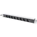 Multiprise DIGITUS 19" 7 interrupteurs Blanc