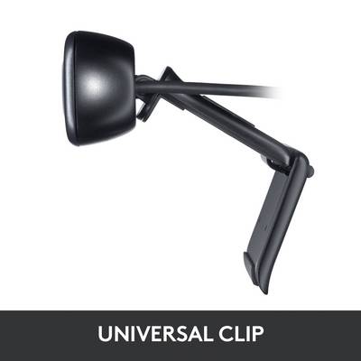 Un support universel noir pour appareils avec bras flexible. Au-dessous est écrit 'SUPPORT UNIVERSEL'.