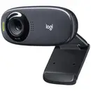Webcam HD 1280 x 720 Pixel Logitech C310 pied de support, support à pince
