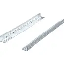 Glissières fixes RITTAL 1 HE, 545 mm 2 pièces