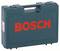 Valise en plastique noir avec inscription rouge 'BOSCH', la marque d'outils.