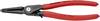 Knipex 48 31 J3 Pince pour circlips Adapté pour (pinces pour circlips) circlips intérieurs 40-100 mm Forme de la panne (détails) droite