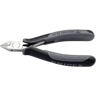 Coupe-côtés de Knipex portant l'inscription 'Made in Germany'. Adapté pour couper précisément de petits fils délicats.