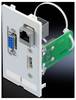 Rittal SZ 2482.570 Volet d'interface USB-A, RJ45, SUB-D 9 Fonte gris graphite (RAL 7024) 1 pc(s)
