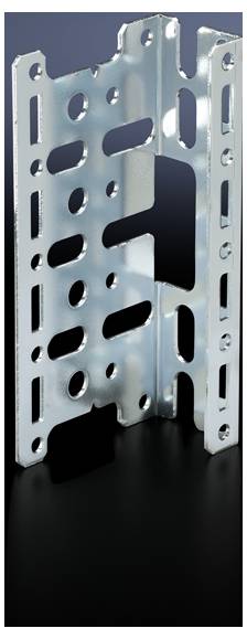 Rittal CP 6205.100 Mounting angle Tôle d'acier 4 pc(s)