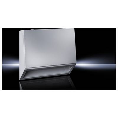 Partie supérieure de boîtier pupitre Tôle d'acier gris clair (RAL 7035) (L x l x H) 240 x 800 x 700 mm-0