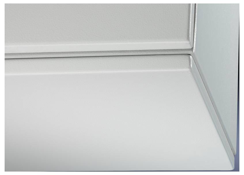 N/A avec plaque d'extrémité Rittal 6730.120 Tôle d'acier gris clair (RAL 7035) (l x H) 1200 mm x 24.5 mm