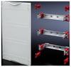 Rittal SV 9666.190 Module à rails porteurs d'appareillages Tôle d'acier gris clair (RAL 7035) (l x H) 250 mm x 600 mm 1 pc(s) Piece