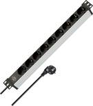 Multiprise 19 pouces x9 Brennenstuhl brennenstuhl Premium-Alu-Line - Steckdosenleiste (Rack - einbaufähig) 1390007009 ar