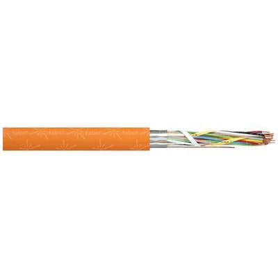 Faber Kabel 100275 Câble d'alarme incendie JE-H(ST)H...BD...E30-E90 2 x 2 x 0.8 mm orange Marchandise vendue au mètre