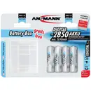 Pile rechargeable LR6 (AA) NiMH Ansmann 2850 mAh 1.2 V 1 set
