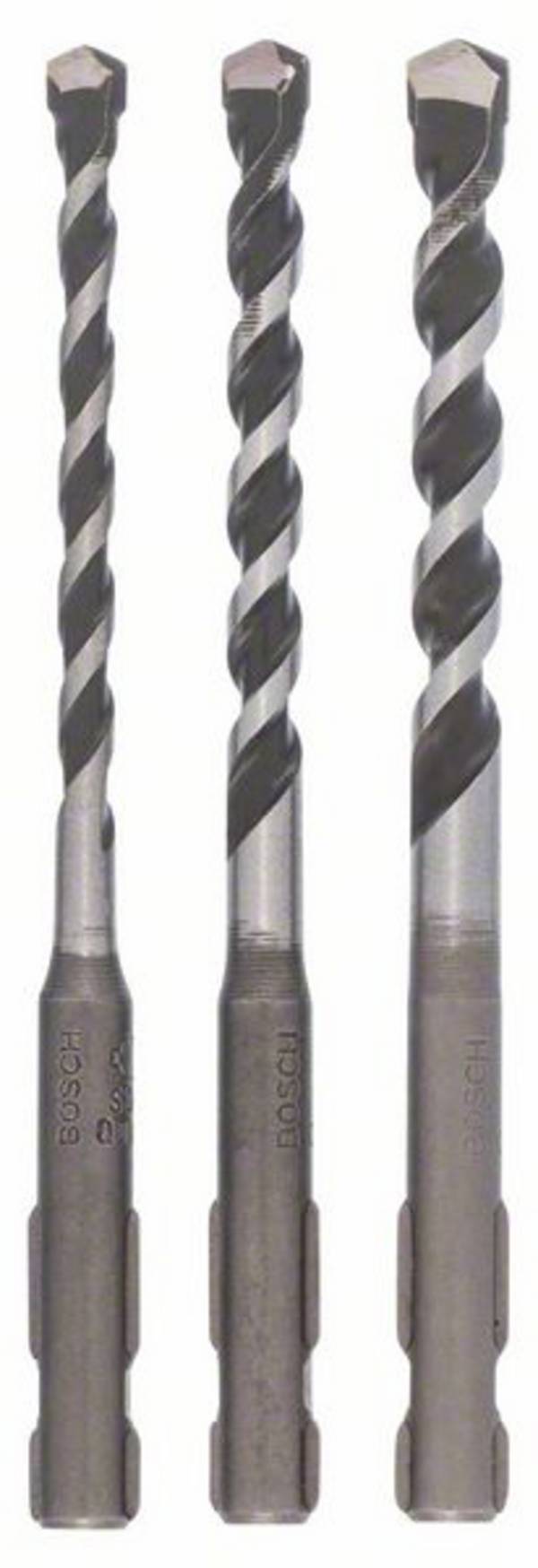 Bosch 2609256919 Set de mèches multifonctions SDS-Quick, 3 pcs