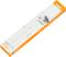 Bâtons de colle Steinel blancs, lot de 10, 11mm, sur emballage orange. Contient des bâtons de colle pour pistolets à colle thermique.