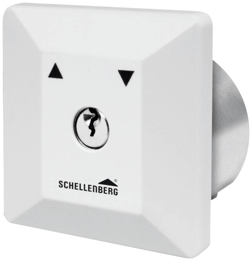 Schellenberg 25102 Interrupteur à clé pour motorisation de portail encastré-1