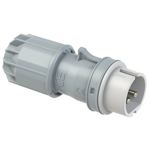 Mâle CEE 32 A 2 pôles PCE Twist 092-12v 42 V blanc, gris 1 pc(s)