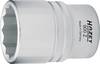 Douille 12 pans extérieurs 1" Longueur: 44 mm Hazet 900AZ-1 Propulseur: 1/2" (12.5 mm) 1 pc(s)