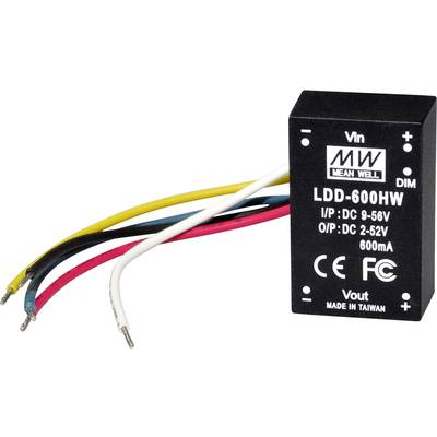 Convertisseur CC/CC pour circuits imprimés Mean Well LDD-1000HW Nbr. de sorties: 1 x    52 W 1 pc(s)