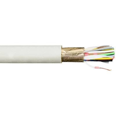 Faber Kabel 100106 Câble de données JE-Y(ST)Y...BD 2 x 2 x 0.80 mm² gris Marchandise vendue au mètre