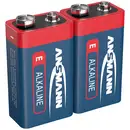Ansmann 6LR61 Red-Line Pile 6LR61 (9V) alcaline(s) 9 V 2 pc(s)