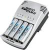 Chargeur de piles rondes NiCd, NiMH avec accus Ansmann Photocam III