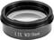 Loupe 'Nahlinse 1,5X WD:58mm' en matériau noir avec lentille en verre, utilisée pour le grossissement en photographie.