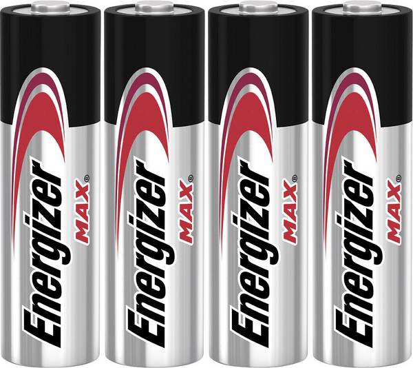 Pile LR6 (AA) alcaline(s) Energizer E301530700 Max LR06 1.5 V 4 pc(s)