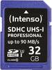 Carte SDHC Intenso Professional 32 GB Class 10, UHS-I